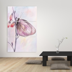 Canvas 40 x 60 - Delicate butterfly