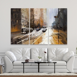 Canvas 40 x 60 - Abstract city street