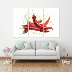 Toile 40 x 60 - Piments rouges piquants