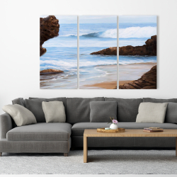 Canvas 40 x 60 - Rocks and seaside