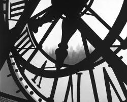 Horloge géante au musée d'orsay