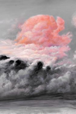 Pink clouds