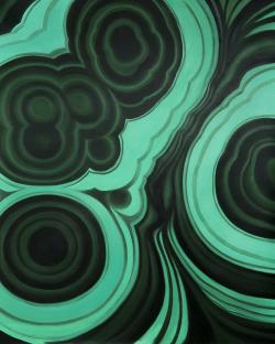 Malachite stone