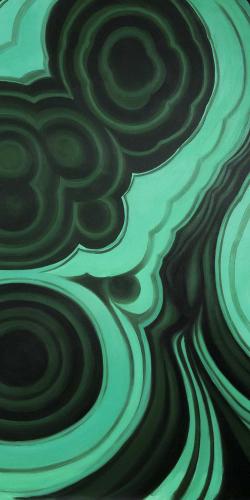 Malachite stone