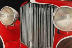 Car of the 50's closeup