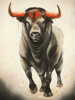 Fierce bull