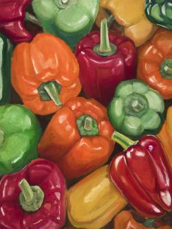 Colorful peppers