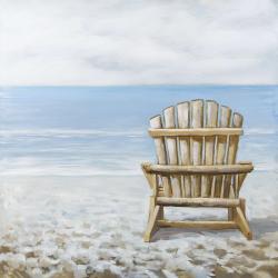 Wood beach chair