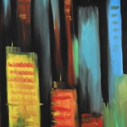 Abstract tall buildings