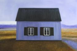 Blue barn