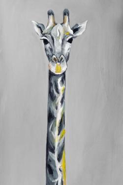 Steel blue giraffe