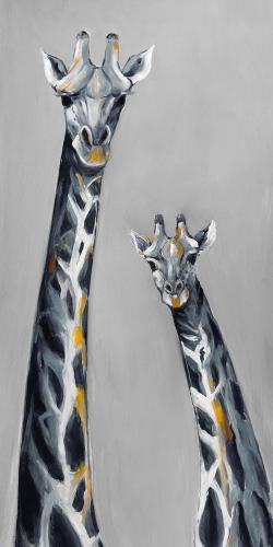 Steel blue giraffe