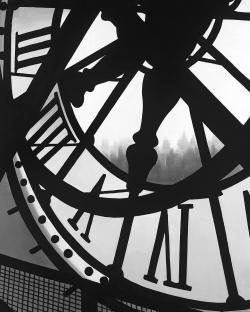 Horloge géante au musée d'orsay