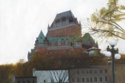 Le château de frontenac à l'automne