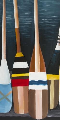 Colorful paddles