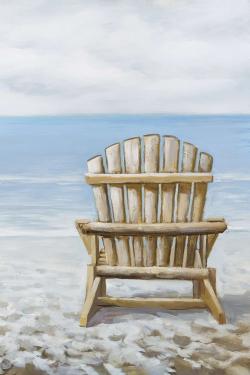 Wood beach chair