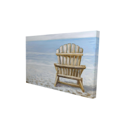 Wood beach chair