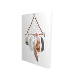 Triangular dream catcher