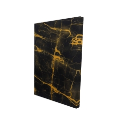 Black and gold marble texture