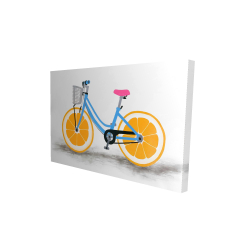 Orange wheel bike