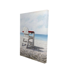 White beach chair