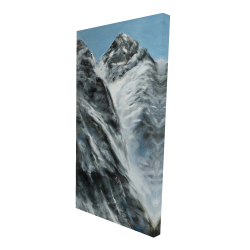 Mountains of lhotse wall on nepal side