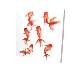 Small red fishes