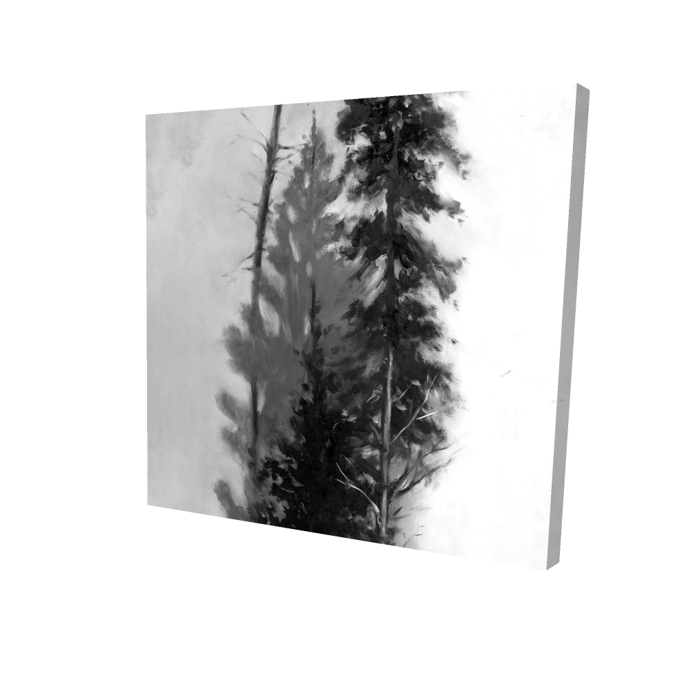 Silhouette of trees | Wall art | Begin Home Decor