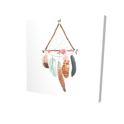 Triangular dream catcher