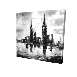 Mono urban cityscape