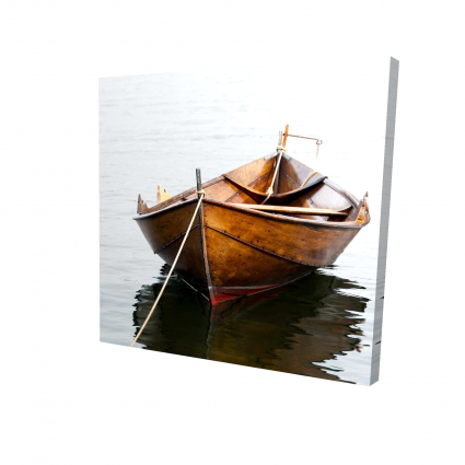 Rowboat on calm water