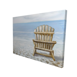 Wood beach chair