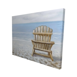 Wood beach chair