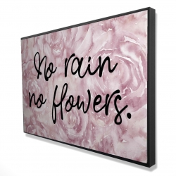 No rain no flowers