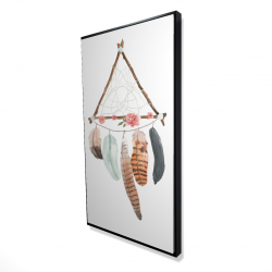 Triangular dream catcher