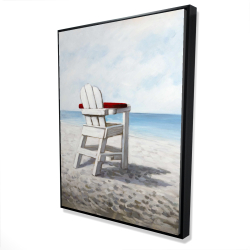 White beach chair