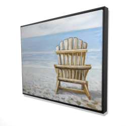 Wood beach chair