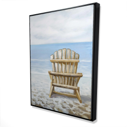 Wood beach chair