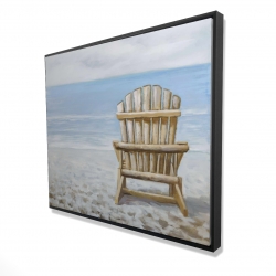 Wood beach chair