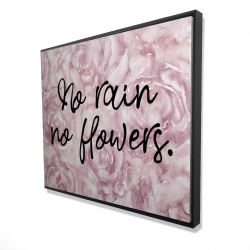 No rain no flowers