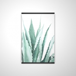 Plante d'agave en aquarelle