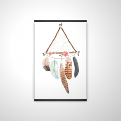 Triangular dream catcher