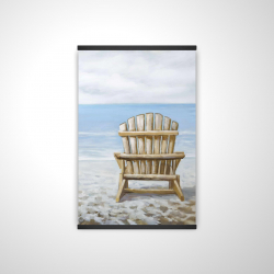 Wood beach chair