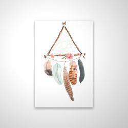 Triangular dream catcher