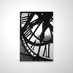 Horloge géante au musée d'orsay