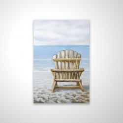 Wood beach chair