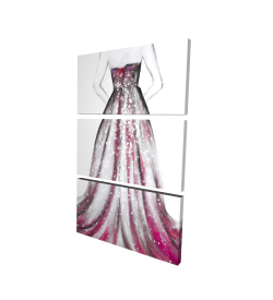  robe de princesse rose