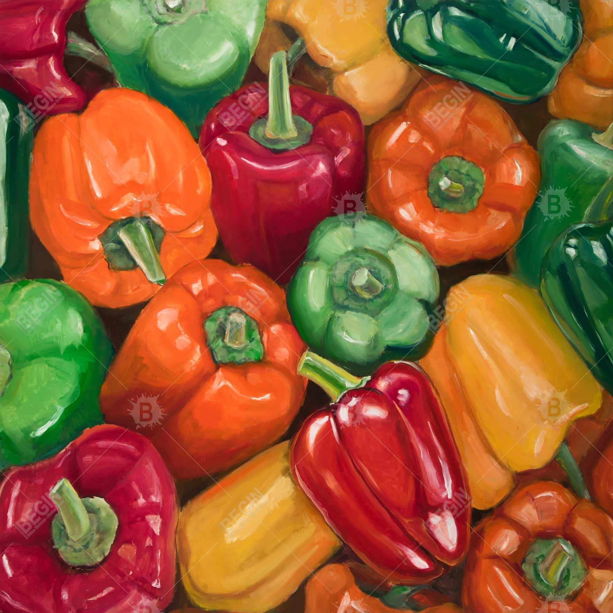 Colorful peppers